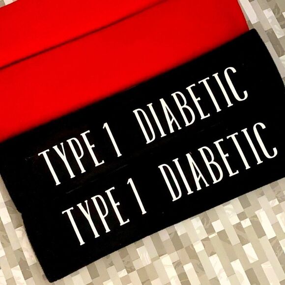 Custom, Medical Alert, Red & Black, Seat Beat Strap Cover, 2Pack - Picture 3 of 12